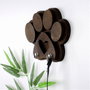 Wallity Percha de Madera Contrachapada Marrón